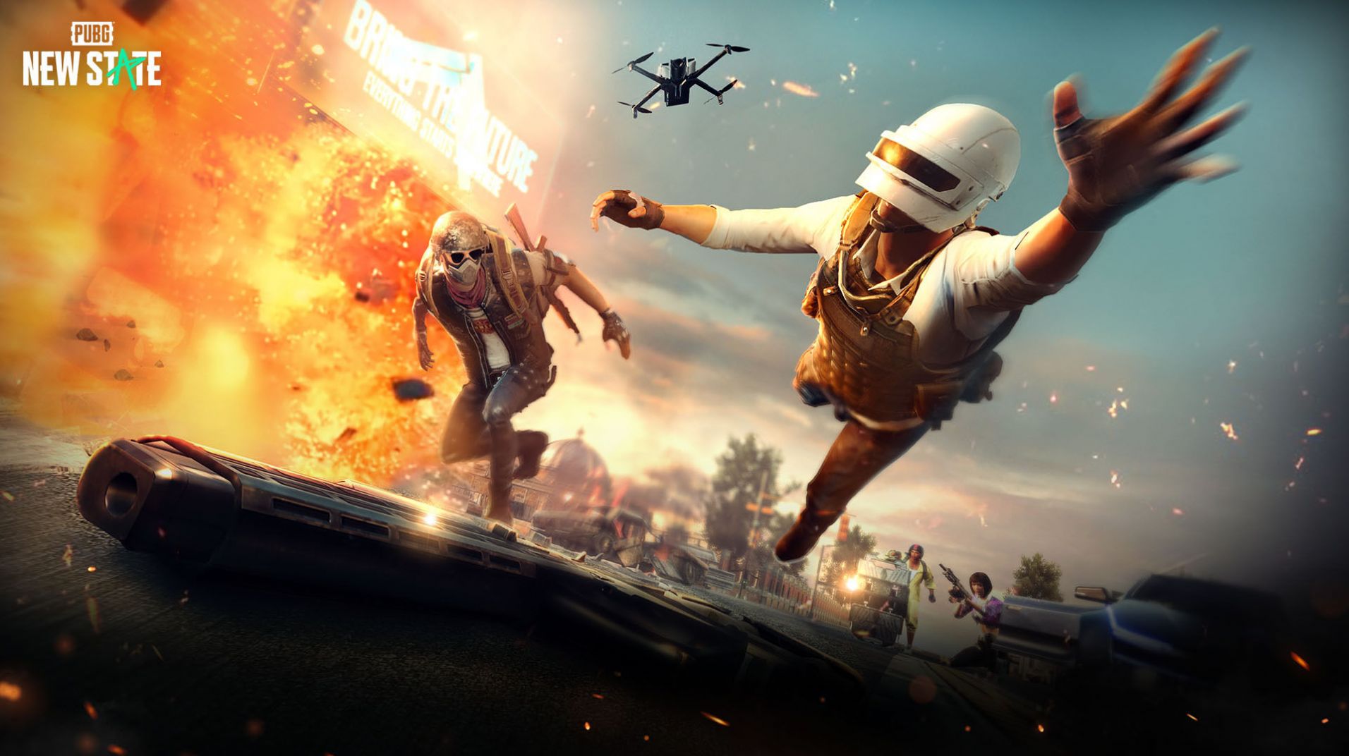 后点空袭创